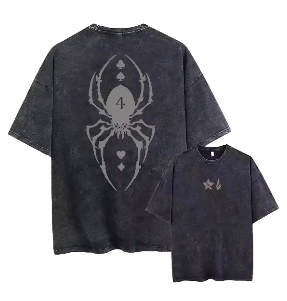 Phantom Anime Graphic T-Shirt – Cotton Oversized Tee